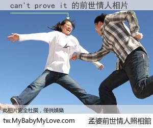 can't prove it 的前世情人