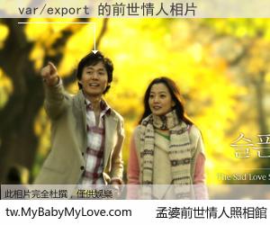 var/export 的前世情人